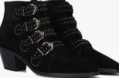 zwarte pertini enkellaarsjes 12368