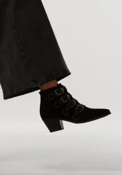 zwarte pertini enkellaarsjes 12368