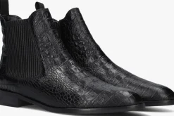 zwarte pertini enkellaarsjes 31097