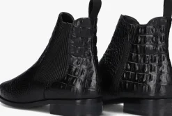 zwarte pertini enkellaarsjes 31097