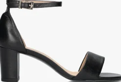 zwarte peter kaiser sandalen met hak 78340