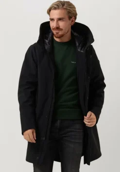 zwarte peuterey parka's kasa kp 01