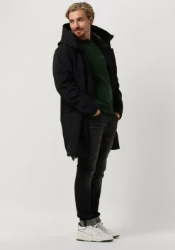 zwarte peuterey parka's kasa kp 01