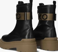 zwarte pinko biker boots mia 13