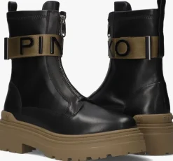 zwarte pinko biker boots mia 13