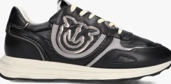 zwarte pinko lage sneakers zoe 01