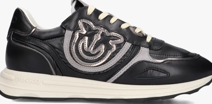 zwarte pinko lage sneakers zoe 01