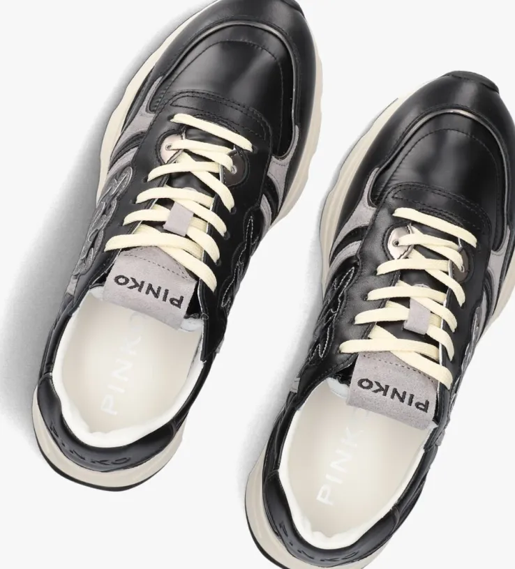 zwarte pinko lage sneakers zoe 01