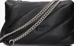 zwarte pinko schoudertas love puff classic