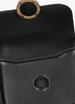 zwarte pinko schoudertas love box bag