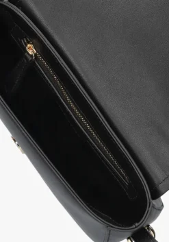 zwarte pinko schoudertas saddle mini