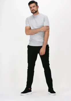 zwarte plain pantalon josh 315