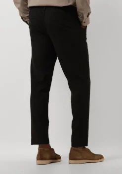 zwarte plain pantalon theo pl 838