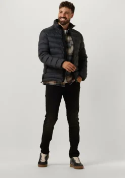 zwarte pme legend straight leg jeans nightflight