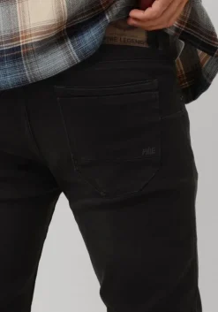 zwarte pme legend straight leg jeans nightflight