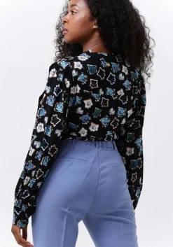 zwarte pom amsterdam blouses blouse 6939