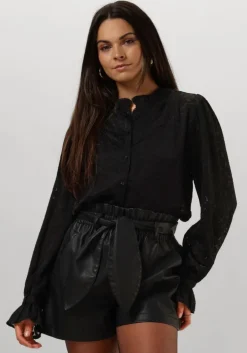 zwarte pom amsterdam blouses blouse - hearts black