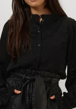 zwarte pom amsterdam blouses blouse - hearts black