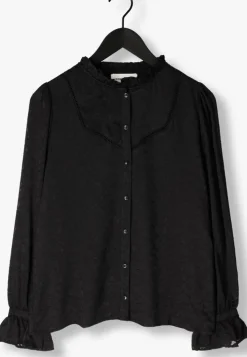 zwarte pom amsterdam blouses blouse - hearts black