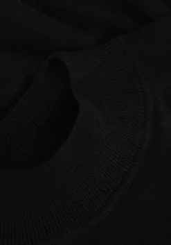 zwarte profuomo trui pullover mock