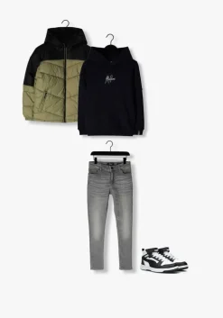 zwarte puma hoge sneakers rebound v6 mid