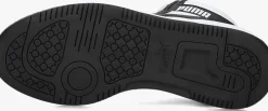 zwarte puma hoge sneakers rebound v6 mid