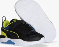 zwarte puma lage sneakers x-ray ac inf