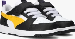zwarte puma lage sneakers rebound v6 lo inf