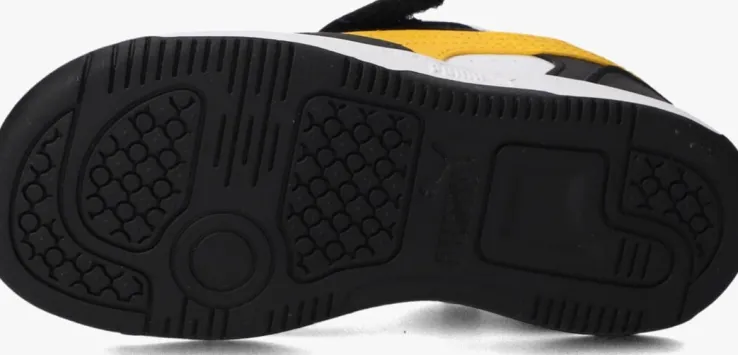 zwarte puma lage sneakers rebound v6 lo inf