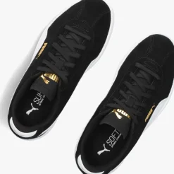 zwarte puma lage sneakers club ii jr