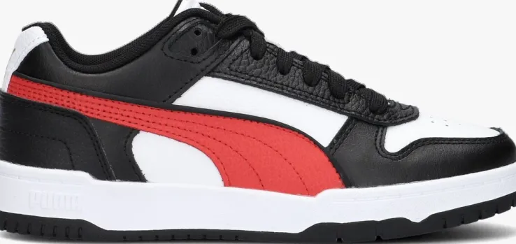 zwarte puma lage sneakers rbd game low jr