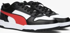 zwarte puma lage sneakers rbd game low jr