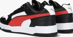 zwarte puma lage sneakers rbd game low jr