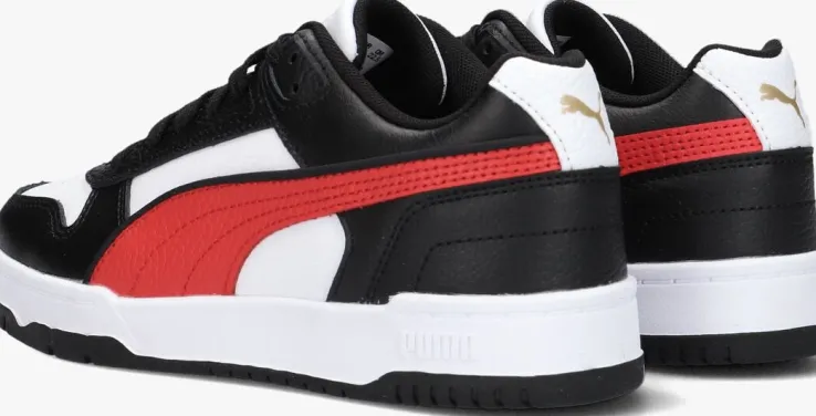 zwarte puma lage sneakers rbd game low jr