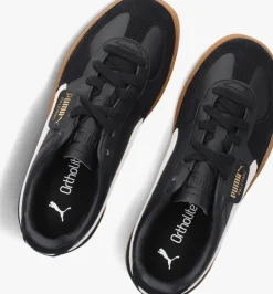 zwarte puma lage sneakers palermo jr