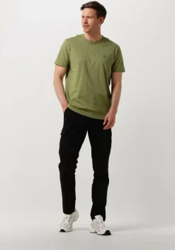 zwarte pure path cargobroeken garment dye cargo pants