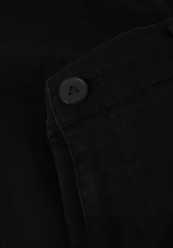 zwarte pure path cargobroeken garment dye cargo pants