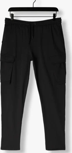 zwarte pure path cargobroeken regular fit pants cargo501