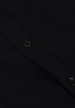 zwarte pure path casual overhemd jersey basis shirt