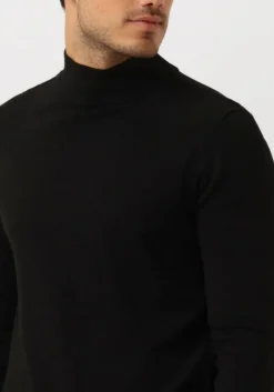 zwarte pure path coltrui essential knit mockneck sweater