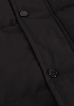 zwarte pure path gewatteerde jas regular fit jackets padded404