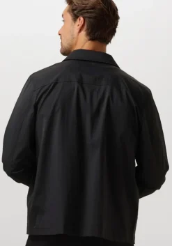 zwarte pure path overshirt regular fit shirts over204
