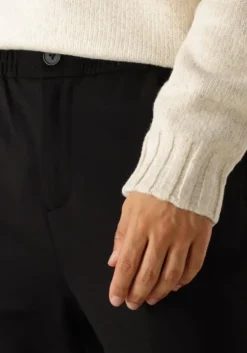 zwarte pure path pantalon regular fit pants smart504