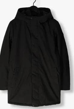 zwarte pure path parka's regular fit jackets parka