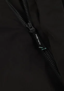 zwarte pure path parka's regular fit jackets parka