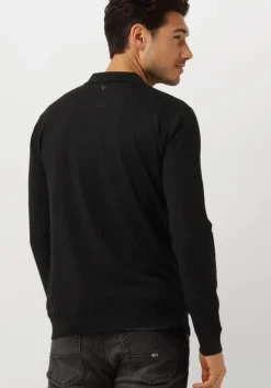 zwarte pure path polo regular fit knitwear polo806