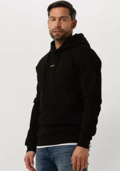 zwarte pure path sweater essential logo hoodie