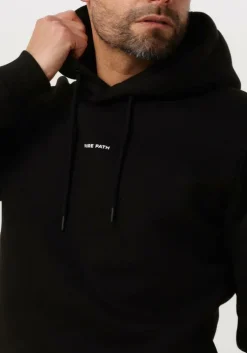 zwarte pure path sweater essential logo hoodie