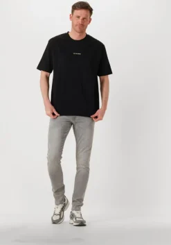 zwarte pure path t-shirt loose fit crewneck ss t-shirts