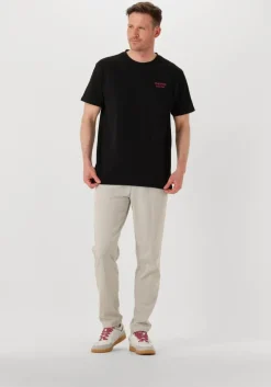 zwarte pure path t-shirt regular fit crewneck ss t-shirts